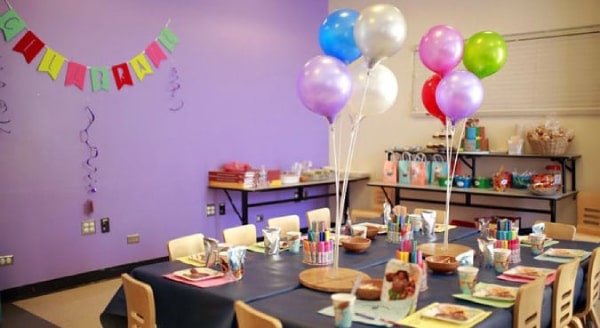 دیزاین جشن تولد کودک در خانه